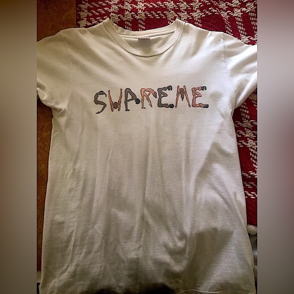 Supreme "sex machine" tee